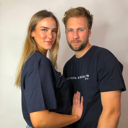 Charcoal Unisex T-shirt - White Text