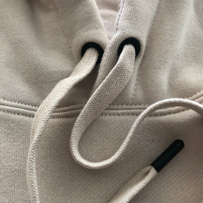 Natural Premium Unisex Hoodie - Black Text
