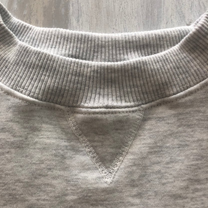 Snow Marle Unisex Crew Neck - Grey Text