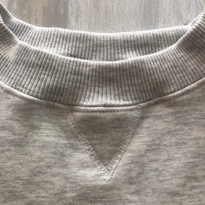 Snow Marle Unisex Crew Neck - Orange Text