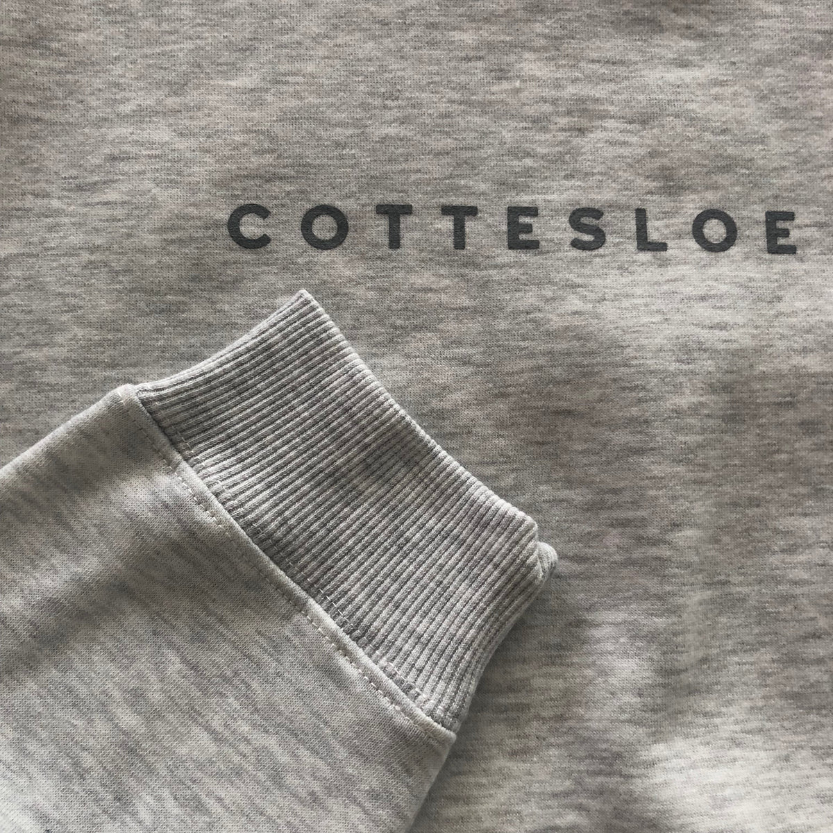Maroon Unisex Crew Neck- White Text