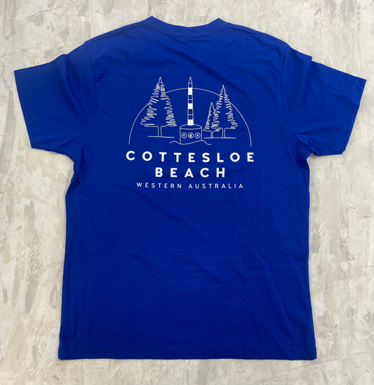 Royal Blue Unisex T-Shirt - White Back Logo