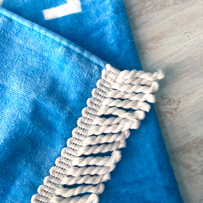 Logo Beach Towel - Sky Blue