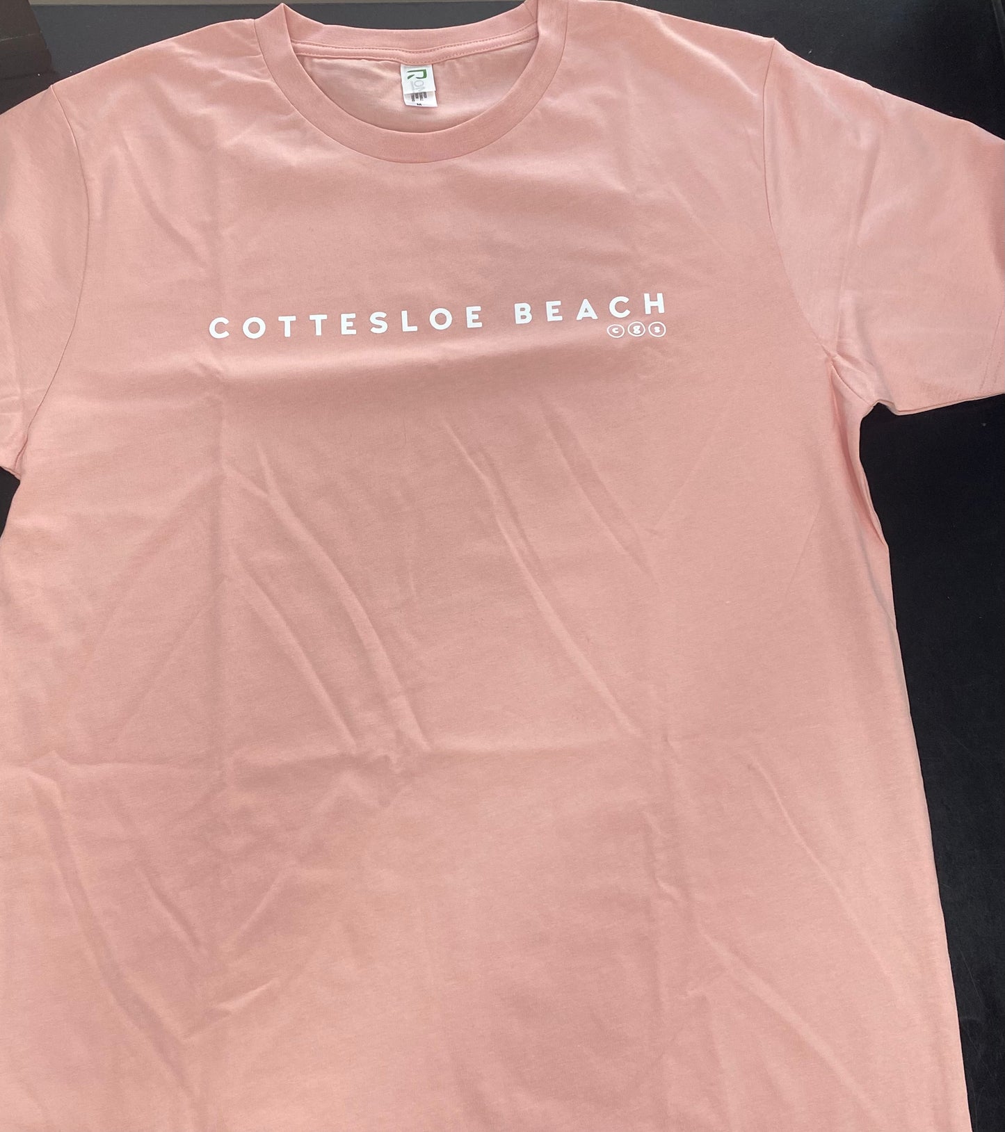 Dusty Pink Unisex T-Shirts - White Text