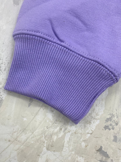 Lavender Unisex Hoodie - Orange Back Logo