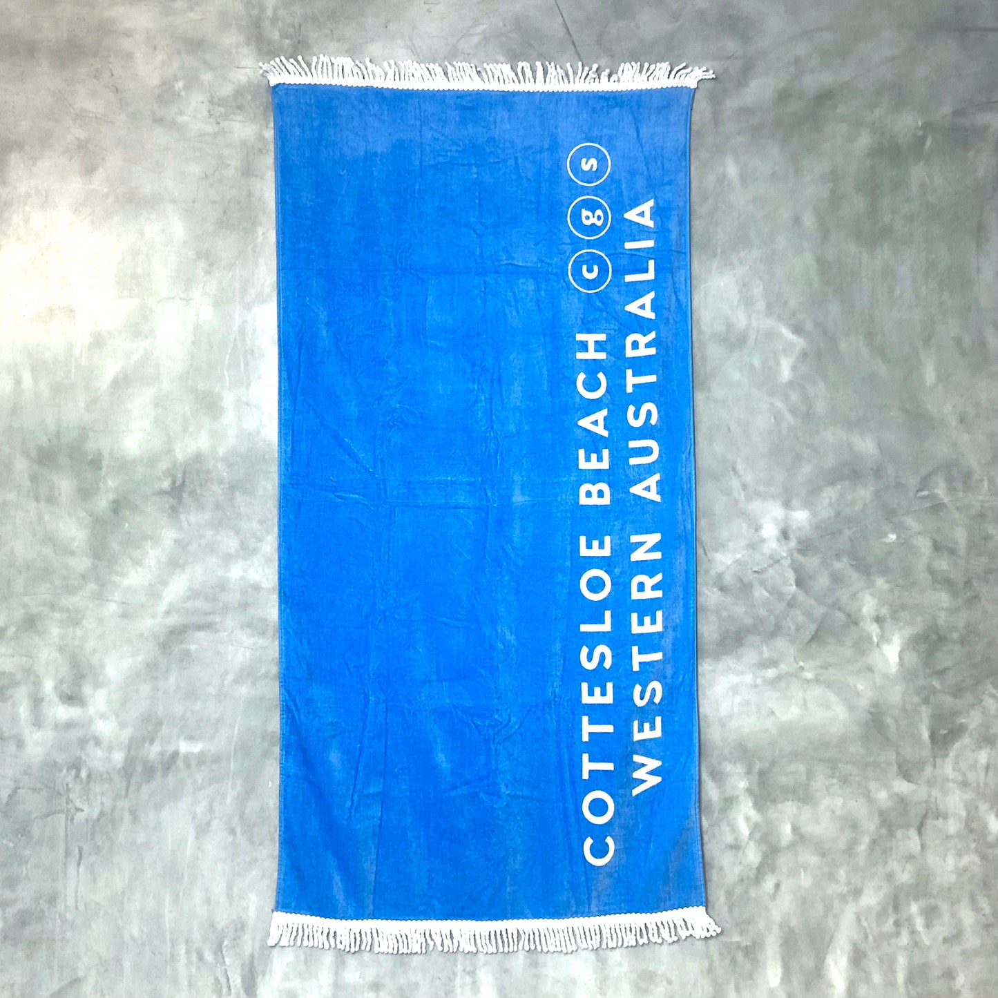 Logo Beach Towel - Sky Blue