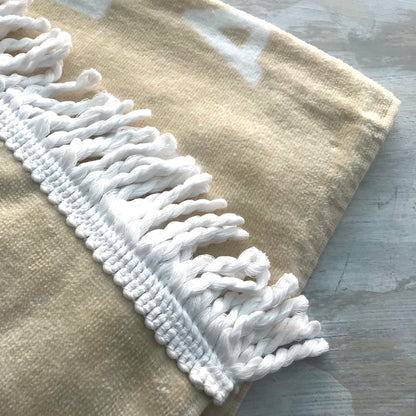 Logo Beach Towel - Beige