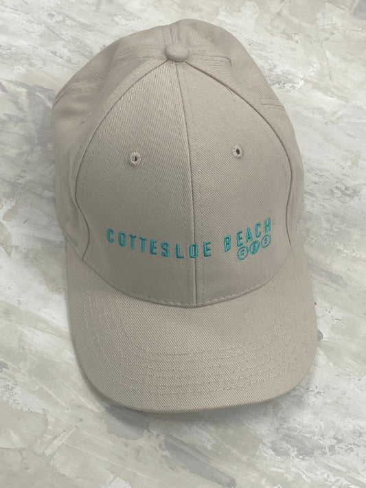 Stone Cap - Green Text
