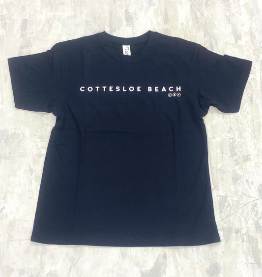 Navy Unisex T-shirt - White Text