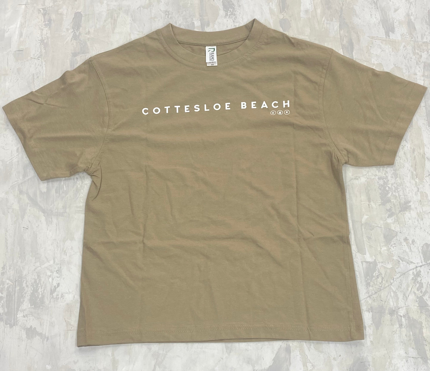 Olive Unisex T-shirt - White Text