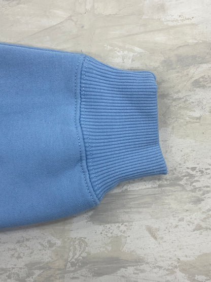 Sky Blue Unisex Back Logo Crew Neck - White Logo