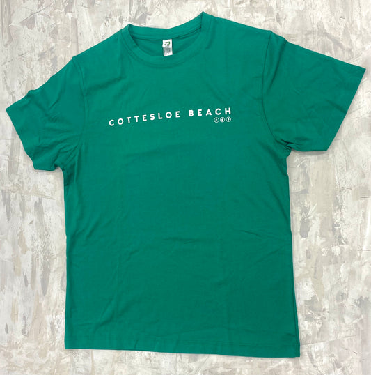 Kelly Green Unisex T-shirt - White Text