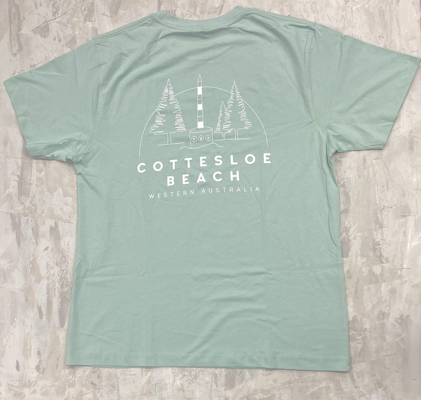 Mint Unisex T-shirt - White Back Logo