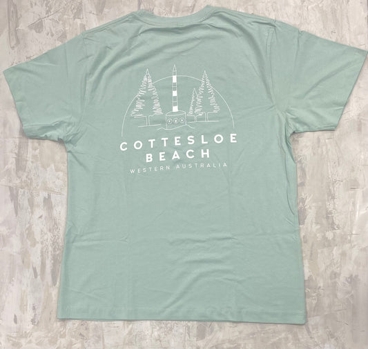 Mint Unisex T-shirt - White Back Logo