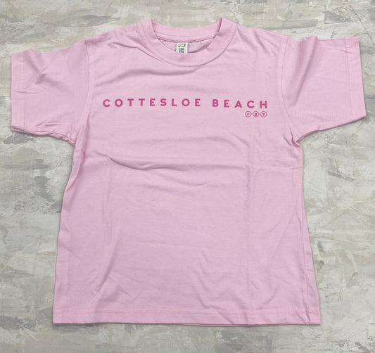 Light Pink Unisex T-Shirts - Pink Text